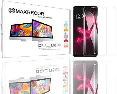 Samsung Galaxy S8 Cep Telefonu için Tasarlanmış Ekran Koruyucu-Maxrecor Nano Matrix Kristal Berraklığında (Çift Paket Paketi)