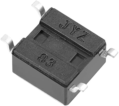 EuısdanAA 6x6x5mm Panel Mini / Mikro / Küçük PCB SMD SMT Anlık Dokunsal Inceliğini basmalı düğme Anahtarı 100 ADET(6x6x5mm Panel