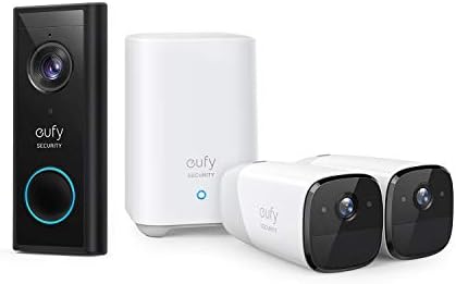eufy Güvenlik eufyCam 2 Kablosuz Ev Güvenlik Kamera Sistemi, 365 Günlük Pil Ömrü, HomeKit Uyumluluğu, HD 1080p, IP67, Gece Görüşü