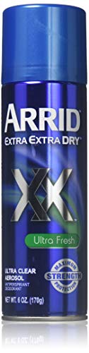ARRID XX Ultra Clear Terlemeyi Önleyici Deodorant Sprey, Ultra Taze 6 oz (10'lu Paket)