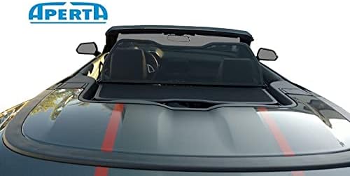 Aperta rüzgar saptırıcı uyar Chevrolet Camaro MK6 | Siyah Tailor Made Windblocker / Taslak Durdurma Rüzgar Durdurma Chevrolet