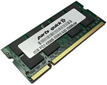 Acer Extensa 5220-1A2G16 DDR2 PC2-4200 Dizüstü RAM için 2GB Bellek (PARÇALAR-hızlı Marka)