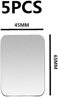 5 adet Metal Plakalar Disk Manyetik Araç Telefonu Tutucu için Yedek Montaj Demir Sac Kitleri