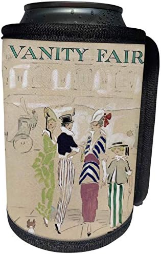 3dRose Taiche-Vintage Posterler-Vanity Fair-Vanity Fair-karikatür, kadın, moda, dedikodu, ünlüler, dergi, tarihi, köpek-Can Soğutucu
