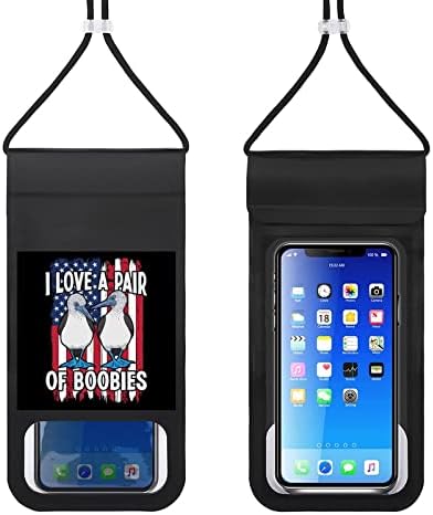 Mavi Ayaklı Bubi Kuşu Su Geçirmez Telefon Kılıfı-Plaj Dostu Kuru Çanta, Açık Havada Yaşam Tarzı Kılıfı-iPhone ile uyumlu, Samsung