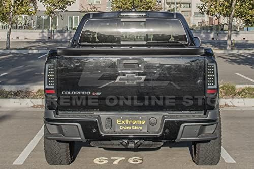 Extreme Online Mağaza Değiştirme için 2015-Present Chevrolet Colorado | GMC Canyon / Sokak Serisi ABS Plastik Astar Siyah Arka