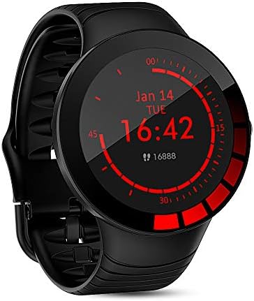 Spor akıllı saat Erkekler Ip68 Su Geçirmez Tam Dokunmatik Ekran Silikon Kayış Smartwatch Telefon Spor Izci