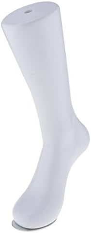 shamjina 2X Erkek Manken Ayak Eti Tonu Sox/Çorap Ekran 36 cm Erkek, Beyaz