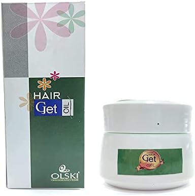 CHN Hair Care Combo Pack-Saç Jeli ve Saç Yağı Alın / Ayurveda'nın Doğal Kaynakları Saç Büyümeniz için Özel Yağlarla, Yan Etkisi