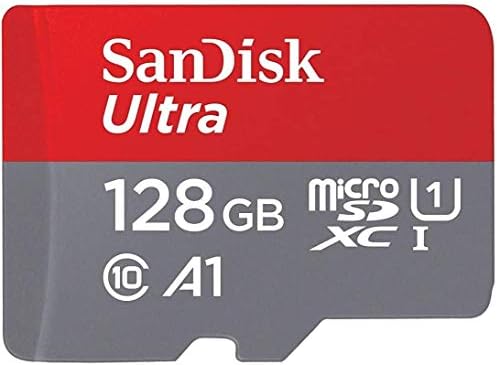 Ultra 128GB microSDXC, SanFlash ve SanDisk tarafından Doğrulanan Videocon Infinium Graphite Plus için Çalışır (A1/C10/U1/8k /