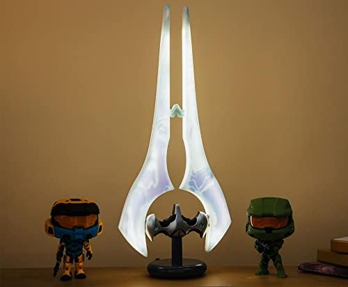 Ukonic Halo ışık-Up Antlaşma enerji kılıç tahsil masaüstü lamba ile led ışık / Video oyun Temalı Odası Essentials/ başucu masa