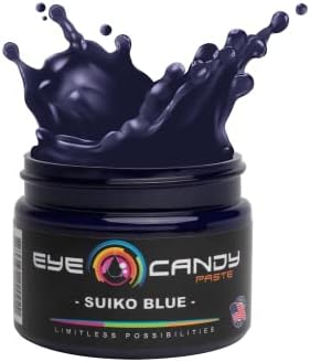 Göz Şekeri Mavi Reçine Pigment Macunu Suiko Blue (2 oz) / Epoksi, Reçine Sanat Macunu / Yüksek Pigmentli