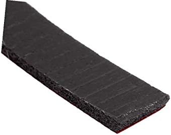 X-DREE 2 adet 5 M 35mm x 3mm Çift taraflı Yapıştırıcı Darbeye Sünger Köpük Bant Kırmızı Siyah(2 adet 5 M 35mm x 3mm Nastro adesivo