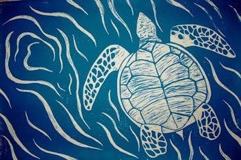 Sanat İğne Kaplumbağa Blok Baskı Seti İğne Seti