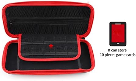 YUUAND Anahtarı OLED-Konsol saklama çantası, Taşınabilir ve Dayanıklı Sert Koruma Fermuar Kutusu Uygun Anahtarı OLED-Oyun Konsolu
