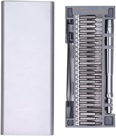 Mini Doğruluk Tornavida Seti, Onarım Aracı Kiti 11 Şekiller 50 in 1 S2+Paslanmaz Çelik Bilgisayar için