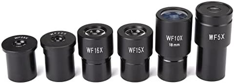 XMSH Mikroskop Aksesuarları Kiti için Yetişkin WF5X WF10X WF15X WF16X WF20X WF25X Geniş Açı Lens, Biyolojik Mikroskop Mercek,