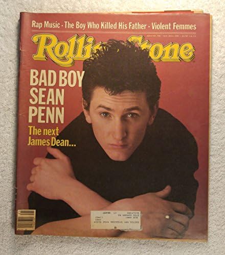 Sean Penn-Rolling Stone Dergisi - 396-26 Mayıs 1983 - Rap Müzik, Şiddet İçeren Kadınlar makaleler
