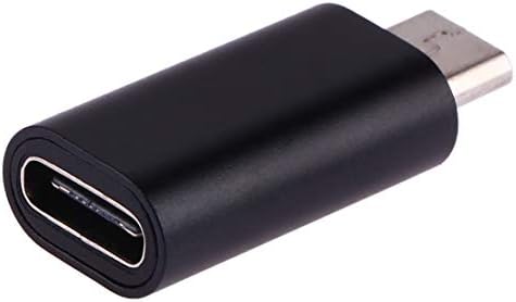 youanshanghang Bilgisayar Aksesuarları USB-C / Tip-C Dişi Mikro USB Erkek Dönüştürücü Adaptör (Siyah) (Siyah renk)