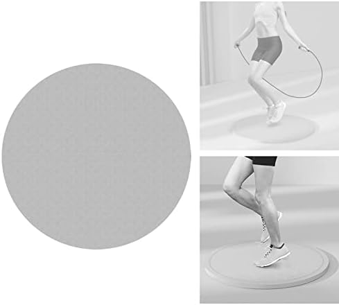 Newmind Kaymaz egzersiz matı 23 inç Spor Zeminler Koruma Anti-Gözyaşı Halat Atlama 8mm Kalın Egzersiz Darbeye Dayanıklı spor