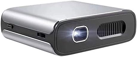 ZOUJİANGTAO Projektör Dış Mekan Film Projektörü Projektör Ekranlı, 1080P Destekli TV Çubuğu ile Uyumlu, Video Oyunları, 1080P
