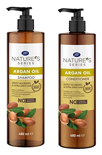Nature's Serisi Argan Yağı Şampuan ve Saç Kremi-Set A