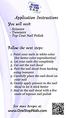 101 Dalmaçyalı temizle vinil Peel ve Sopa (DEĞİL Su Kaydırağı) nail art çıkartmaları / çıkartmalar. 51'lik set.