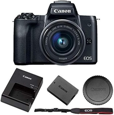 15-45mm Lensli Canon EOS M50 Aynasız Dijital Fotoğraf Makinesi + 16GB Hafıza Kartı