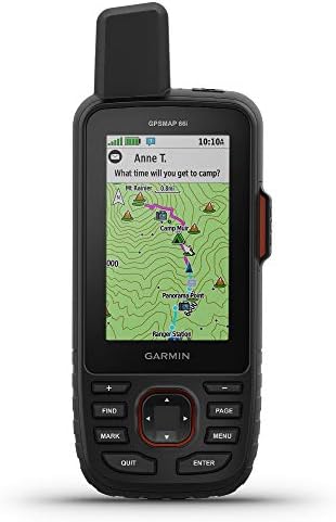 Garmin GPSMAP 66i GPS El ve Uydu Communicator Garmin Sırt Çantası ile Paket Urgan Aksesuar Garmin Cihazlar için