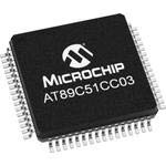 AT89C51CC03UA-RDTUM, MCU 8-bit 8051 CISC 64KB Flaş 5 V 64-Pin LQFP Tepsi (5 Ürün)