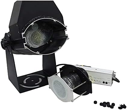 100 W Masaüstü veya Monte LED GOBO Projektör reklam logo ışığı LED Özel Görüntü GOBO (4 Özel Resim Rotasyon) açık Siyah