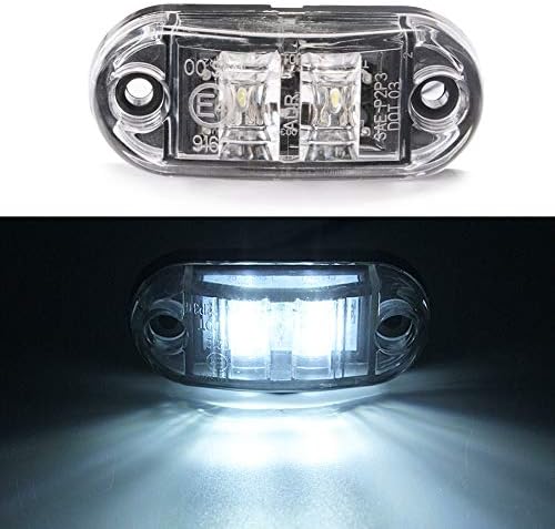 HONG 111 Römork Marker LED ışık, Su geçirmez Araba dış ışıklar Kamyon kuyruk ışık Dönüş Sinyali ışıklar Side Marker Göstergeler