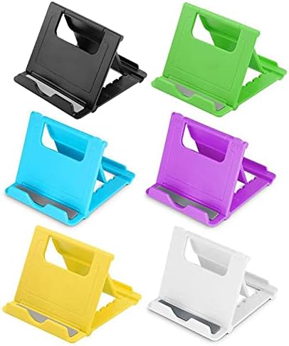 WPYYI Evrensel Ayarlanabilir Telefon Tablet Masa Danışma Masaüstü Dağı Standı Tutucu Taşınabilir Mini Telefon Braketi (Renk: