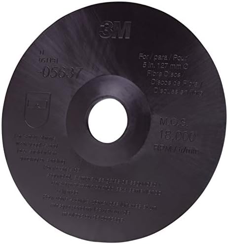 3M Fiber Disk Yedekleme Pedi, 05637, 5 inç x 7/8 inç