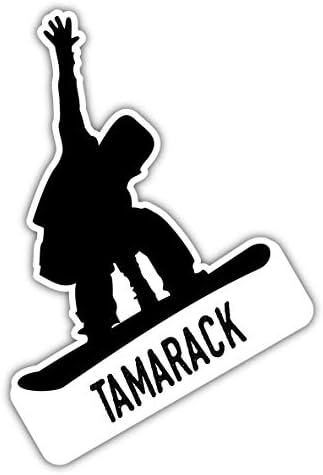 Tamarack Idaho Kayak Maceraları Hatıra 4 İnç Vinil Decal Sticker Kurulu Tasarım