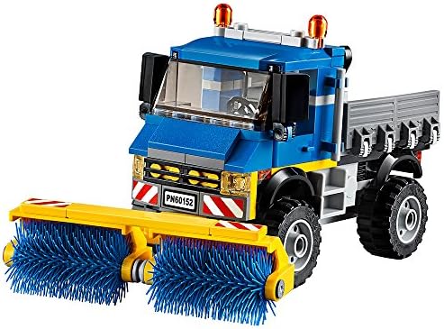 LEGO City Büyük Araçlar Süpürgesi ve Ekskavatör 60152 Yapı Oyuncak