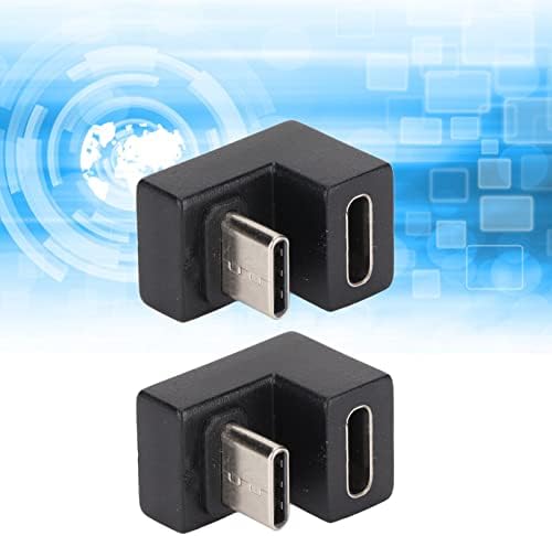 Entatial USB C Dönüştürücü, veri İletim Fonksiyonu 180 Derece USB C Kablosu Kompakt Taşınabilir Kullanışlı Pratik Akıllı Telefonlar