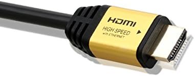 Ethernet ile 10ft (3M) Yüksek Hızlı Ultra 4K HDMI Kablosu (10 Feet / 3 Metre) 4Kx2K 60HZ, 18 Gbps'yi destekler - 30 AWG - 3D/ARC/CEC/HDCP
