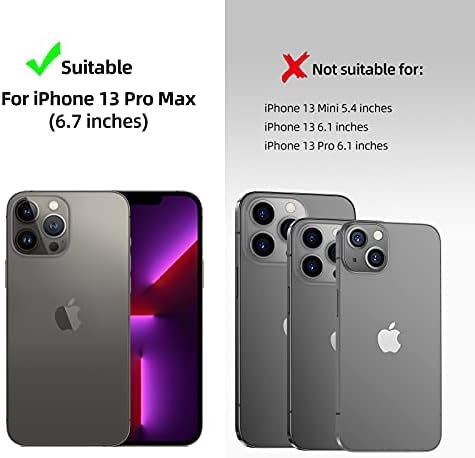 Manyetik Silikon Kılıf için iPhone 13 Pro Max ile Mag-Güvenli Kablosuz Şarj, Ultra İnce Darbeye Anti-Scratch TPU Yumuşak Kılıf,