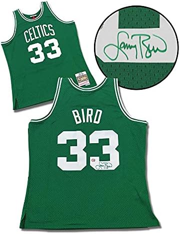 Larry Bird Boston Celtics İmzalı Mitchell & Ness Vintage Forma-İmzalı NBA Formaları