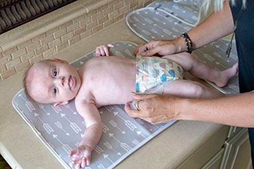 SPLASHPAD Büyük Bebek Bezi Değiştirme Pedi-Bebek Değiştirme, Yıkama, Banyo için Su Geçirmez ve Taşınabilir Çok Fonksiyonlu Mat
