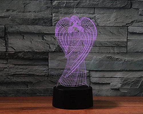 Moda Hediye Uzaktan Kumanda Güç Dokunmatik Anahtarı Masa Danışma Optik Illusion Lambaları Yaratıcı Gece Lambası