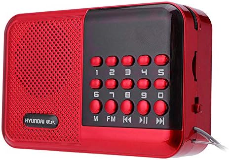 YANXM Mini Taşınabilir Cep Radyo Hoparlör LCD Dijital USB TF Kart MP3 Müzik Çalar