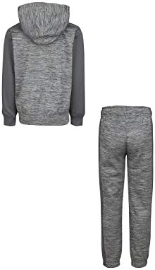 Nike Boy's Therma Pop Fermuarlı Kapüşonlu Sweatshirt ve Pantolon İki Parçalı Set (Küçük Çocuklar)