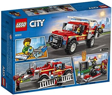LEGO City İtfaiye Şefi Müdahale Kamyonu 60231 Yapı Seti (201 Adet)