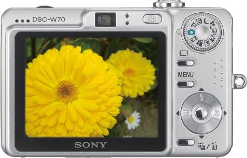 3x Optik Zumlu Sony Cybershot DSCW70 7.2 MP Dijital Fotoğraf Makinesi
