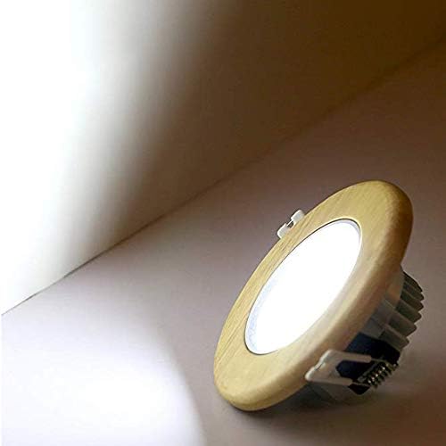 Çalışma ışığı 4 inç LED tavan ışık gömme Downlight 5 W Güçlendirme gömme aydınlatma armatürü 6000 K Günışığı Beyaz Spot lamba