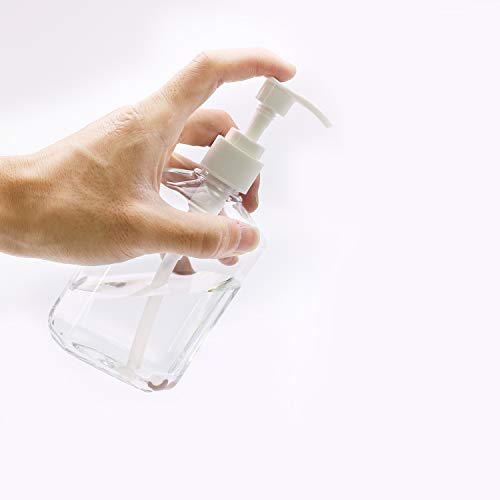 INNOLİFE Pompa Şişeleri Şampuan, Losyon, Cilt Temizleyici, Uçucu Yağ Sıvısı için Plastik BPA İçermeyen Konteyner (480-pack 8oz)