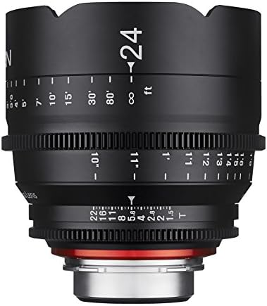 Rokinon Xeen XN24-MFT 24mm T1.5 Profesyonel CİNE Lens için Micro Four Thirds Dağı