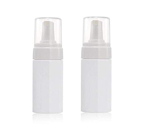 2 ADET 120 ml 4 oz Beyaz Plastik Boş Şampuan Kozmetik Köpük Kapları Köpük Dağıtıcı Pompa Şişeleri Flakon Banyo Aksesuarı Makyaj